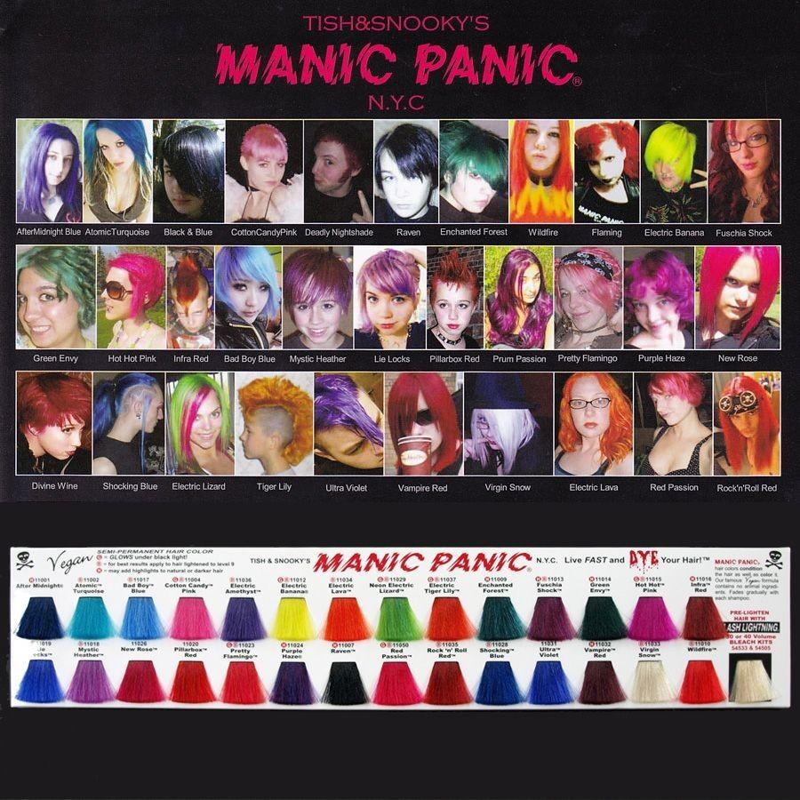 マニックパニック ヘアカラー エレクトリックリザード 118ml : 愛