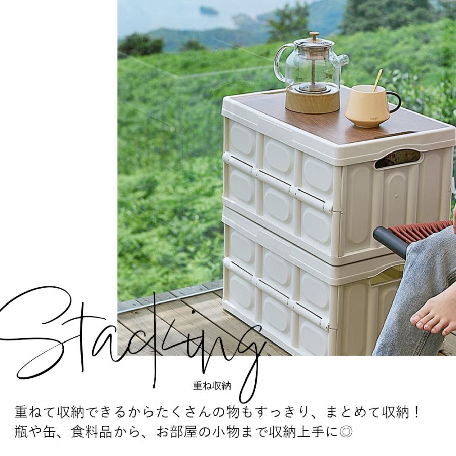 折りたたみコンテナ 収納ボックス 積み重ね 折りたたみ コンテナ