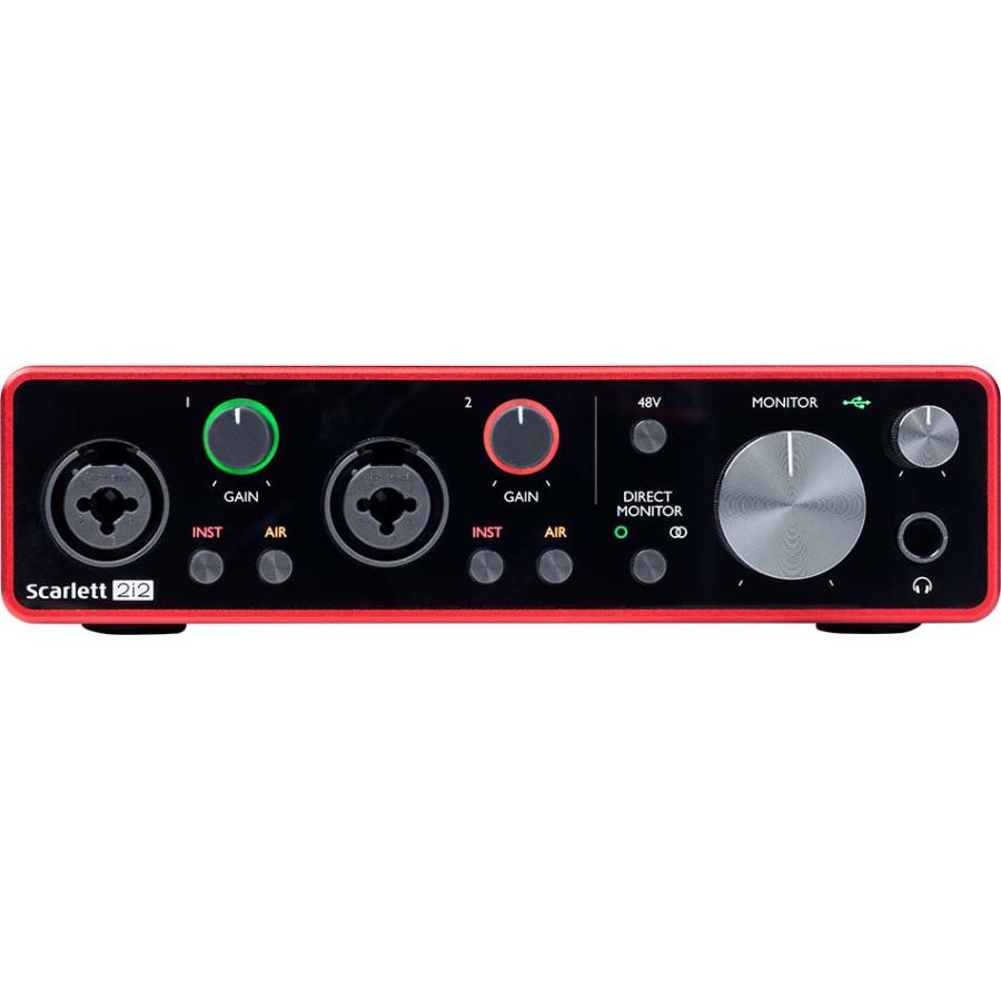 Focusrite / Scarlett 2i2 Studio Pack Gen3 国内正規品 : 伊藤楽器