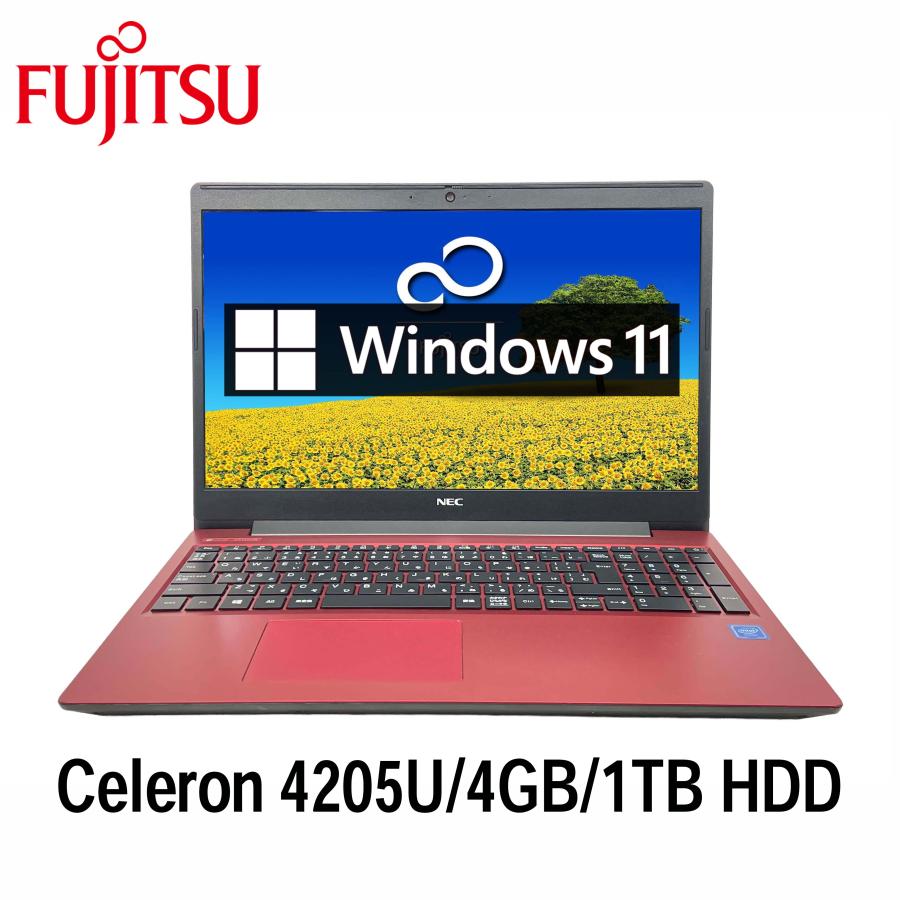 LaVie Note Standard NEC LAVIE NS150/N 15.6型 Celeron 4205U/4GB/1TB