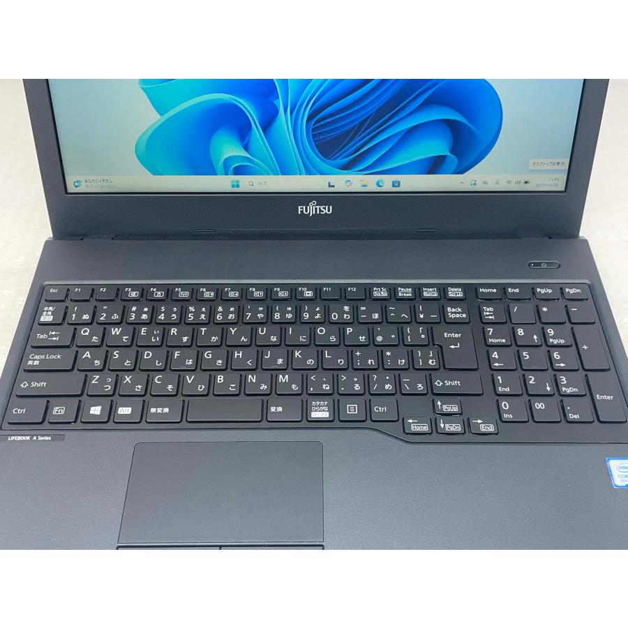 LIFEBOOK AH FUJITSU A359/BX 15.6型 i3-8130U/4GB/500GB HDD
