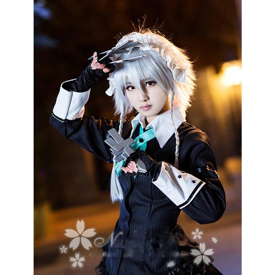 十六夜咲夜 東方Project アニメ コスプレ衣装 コスチューム cosplay