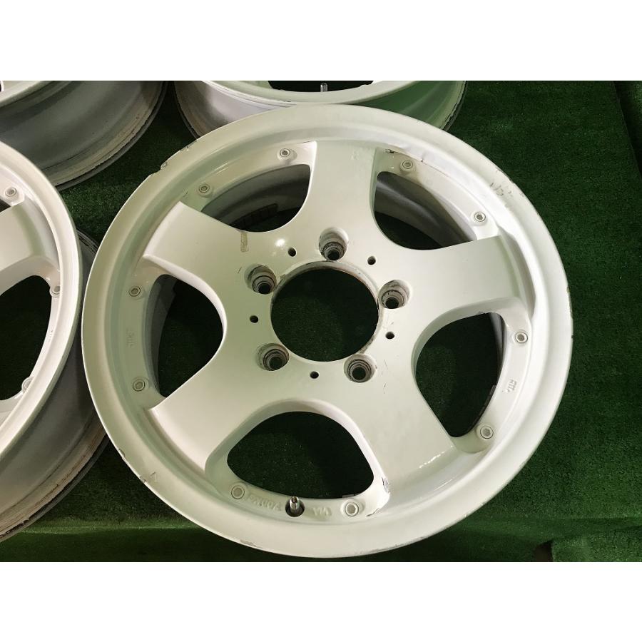 メーカー不明 ジムニー用 16インチホイール 5.5J +20 5H PCD139.7 4本
