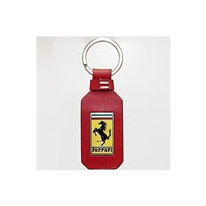 Ferrari（フェラーリ） フェラーリ純正 レザーベースキーリング(レッド
