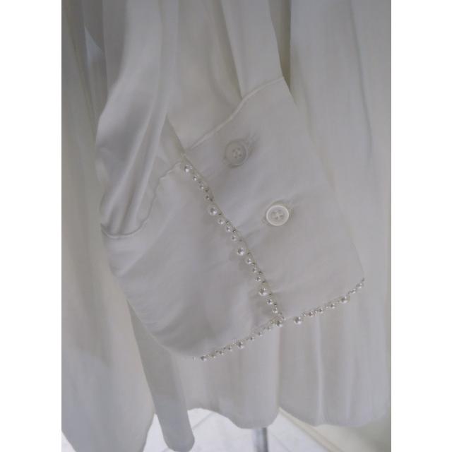 COCODEAL パールモチーフペプラムシャツ 75718411 : shopooo by GMO