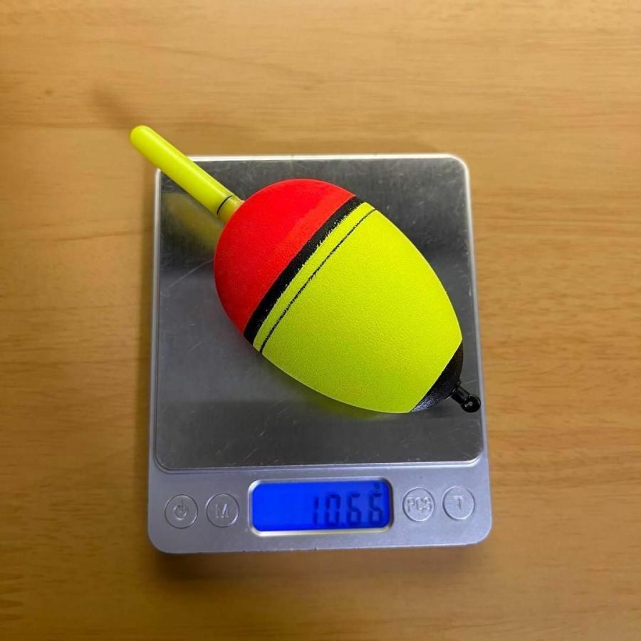 電気ウキ 18号 4個セット 発泡ウキ 高輝度 カゴ釣り ウキ釣り 夜釣り