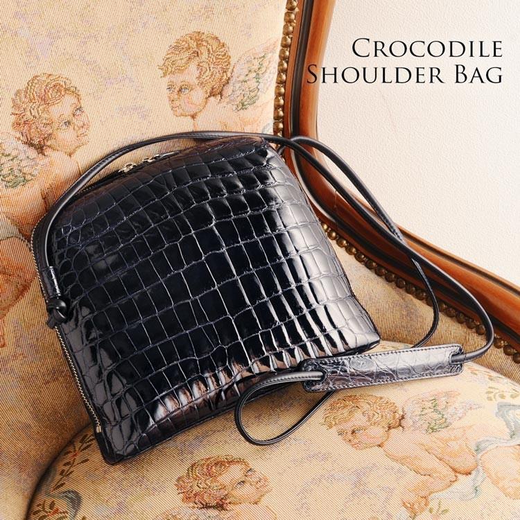 sankyo shokai（三京商会） ＜爆買＞クロコダイル バッグ レディース