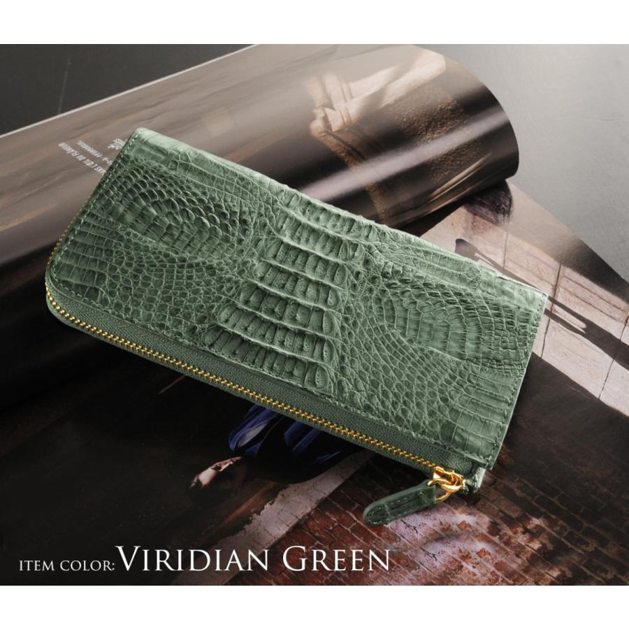 sankyo shokai（三京商会） ＜爆買＞カイマン L字ファスナー 長財布