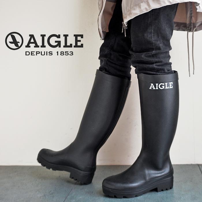 AIGLE（エーグル） (正規販売店) レインブーツ ロング 長靴 レディース