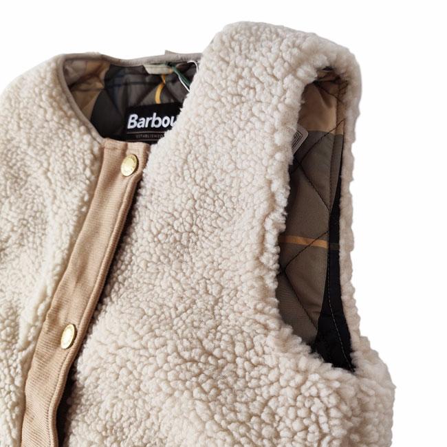 Barbour（バブアー） フリース ベスト DULSIE LINER ボア ライナー