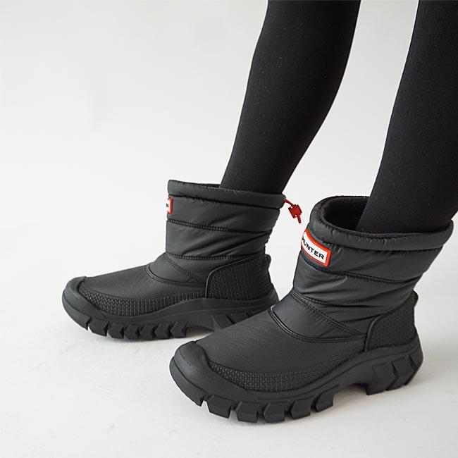 HUNTER（ハンター） ブーツ ショートブーツ レディース 防水 スノー