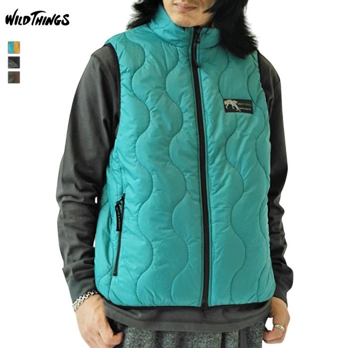 WILD THINGS（ワイルドシングス） 中綿 ベスト REVERSIBLE BELAY VEST