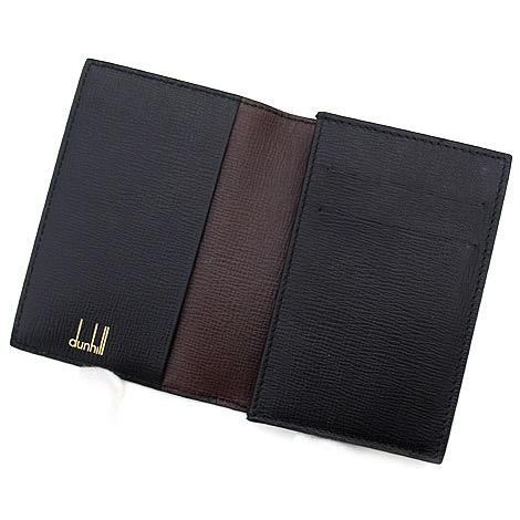 dunhill（ダンヒル） L2S847A カードケース 名刺入れ レザー ブラック
