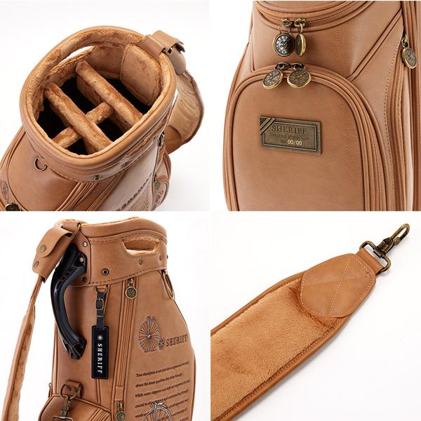 SHERIFF（シェリフ） キャディバッグ レトロシリーズ SFR-001 CB RETRO