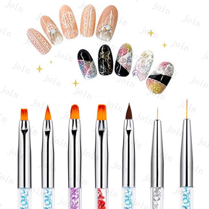 ネイルブラシ 日本国内当日発送 7本セット ジェルネイル ブラシ 筆