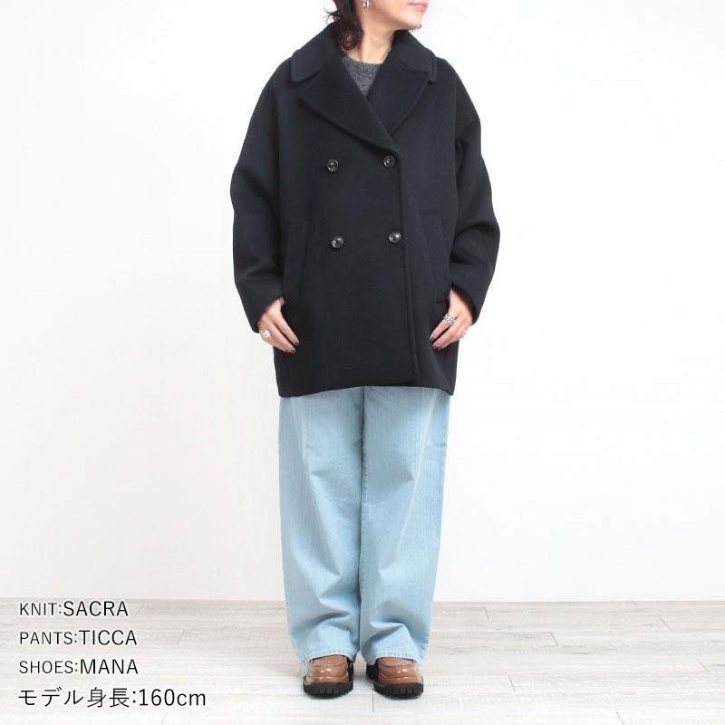 TICCA（ティッカ） ピーコート アウター ウールピーコート TBEA-242