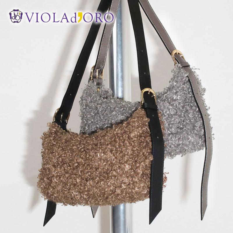 VIOLAd'ORO（ヴィオラドーロ） ショルダーバッグ カルガンラムエコ