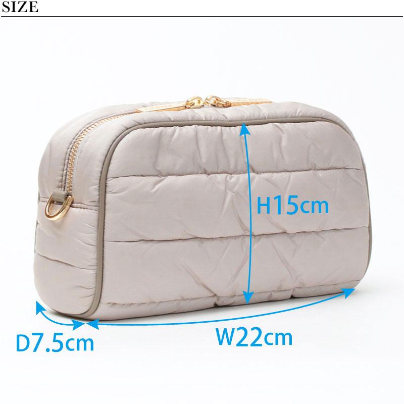 VIOLAd'ORO（ヴィオラドーロ） GINO キルティング ナイロン ショルダー