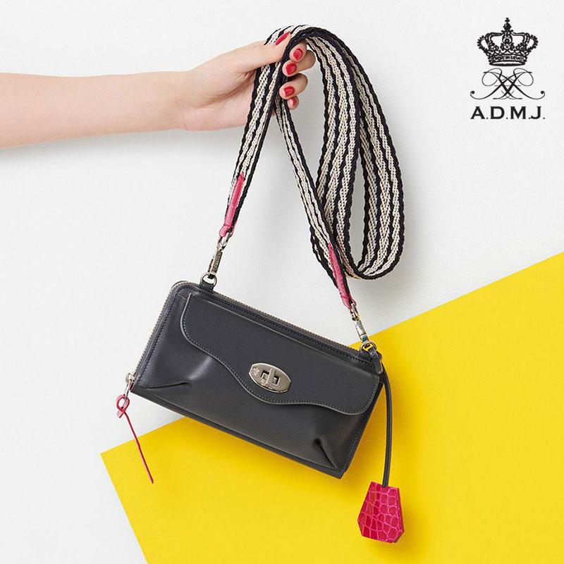 A.D.M.J（エーディーエムジェイ） A.D.M.J. ADMJ ウォレットポーチ