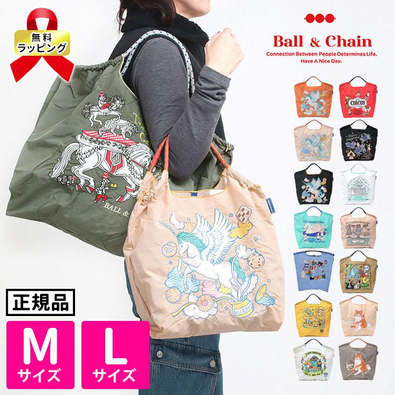 Ball＆Chain（ボールアンドチェーン） トートバッグ m l エコバッグ