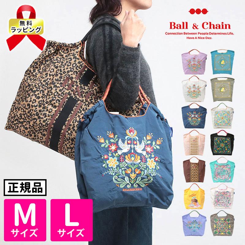 Ball＆Chain（ボールアンドチェーン） m L エコバッグ M/Lサイズ 正規