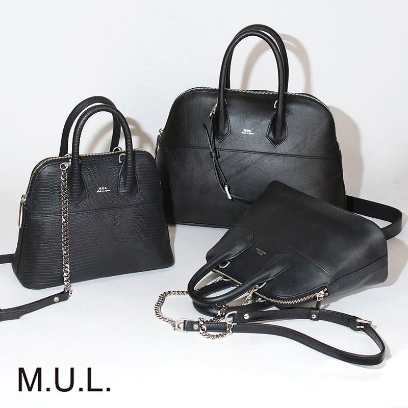 ショルダーバッグ エムユーエル MUL ラウンドトート Sサイズ 2WAY M