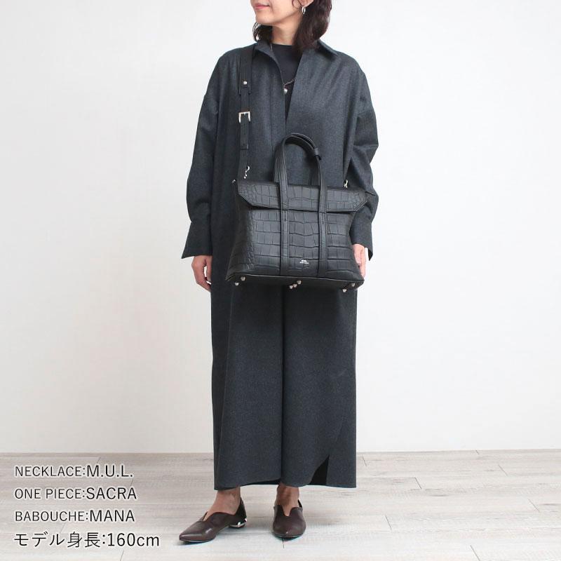 ショルダーバッグ エムユーエル M.U.L. スクエアフラップトートM