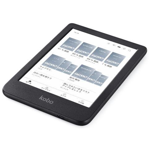 kobo 電子書籍リーダー Kobo Clara Colour(ブラック) 6インチ 16G 防水
