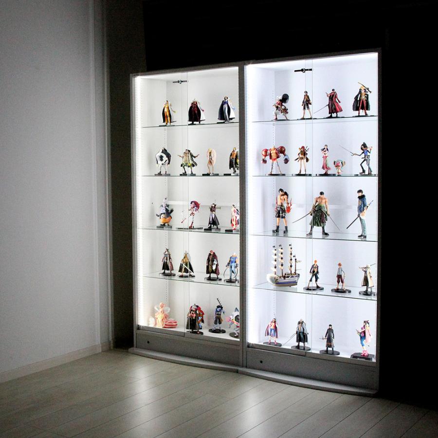 JAJAN ホワイトLEDセット ( ホワイト LED ＋ 本体ハイタイプ 引き戸 幅