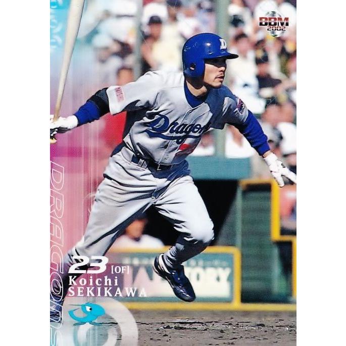 140 【関川浩一/中日ドラゴンズ】2002 BBM ベースボールカード 1st