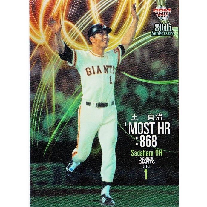 94 【王貞治 (読売ジャイアンツ)】BBM2014 プロ野球80周年カード・打者