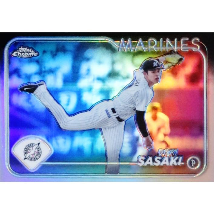 127 【佐々木朗希/千葉ロッテマリーンズ】2024 Topps Chrome NPBベース