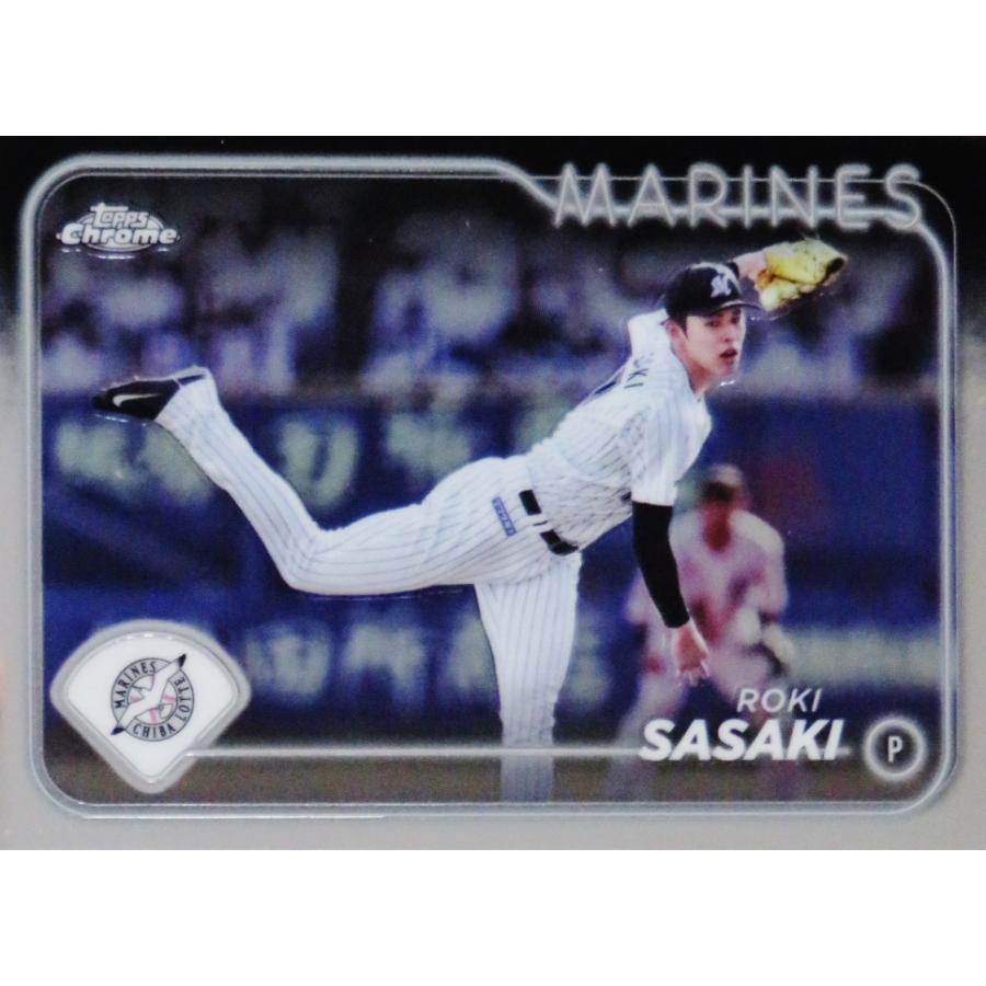 127 【佐々木朗希/千葉ロッテマリーンズ】2024 Topps Chrome NPBベース