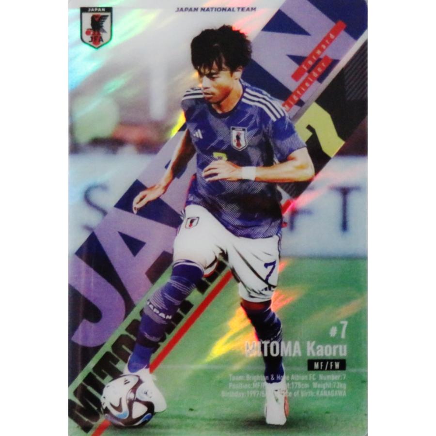 17 【三笘薫/ブライトン】バンダイ 2025 サッカー日本代表 ツイン