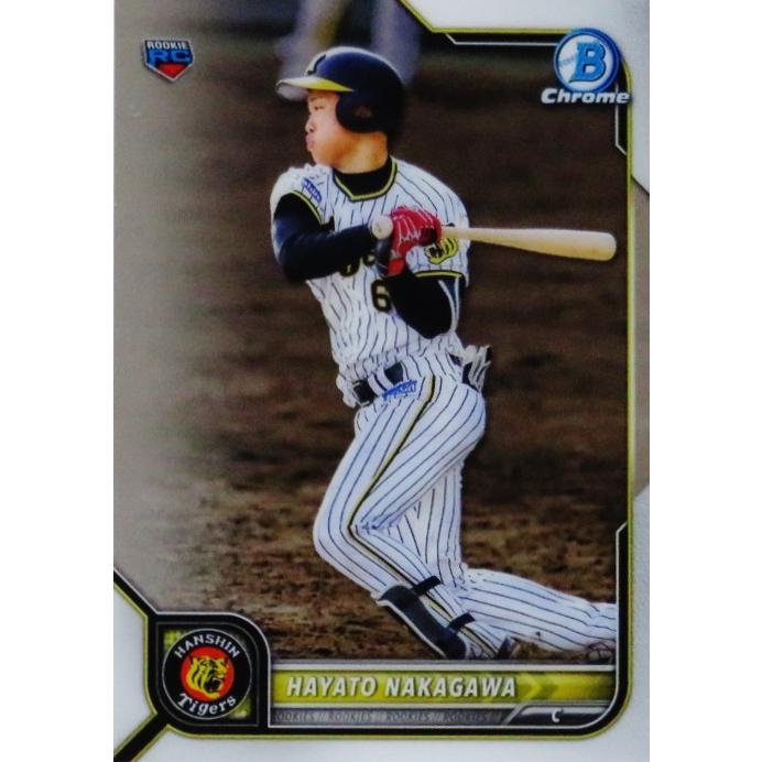 114 【中川勇斗(ROOKIE)/阪神タイガース】2022 Topps Bowman NPBベース