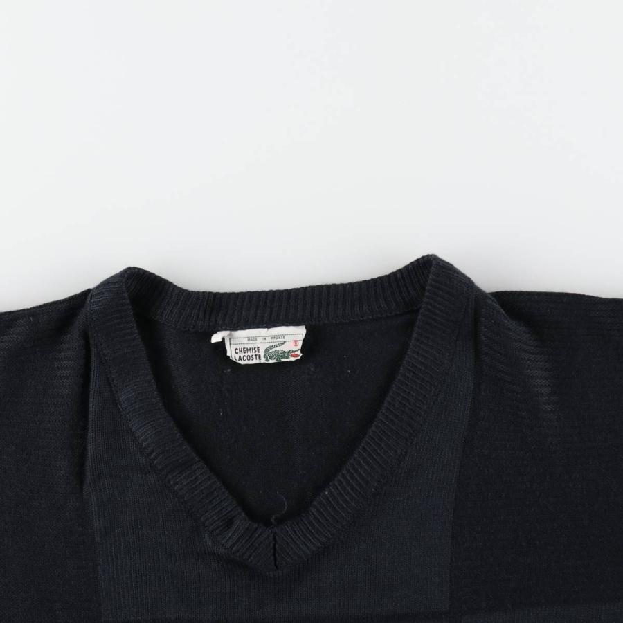LACOSTE（ラコステ） 古着 80年代 CHEMISE フレンチラコステ Vネック