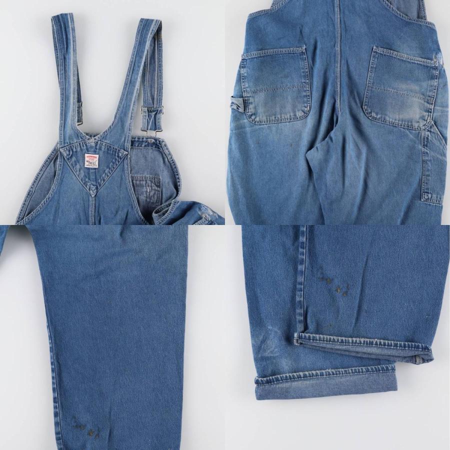 ポインター 古着 ビッグサイズ 90年代 Pointer デニムオーバーオール