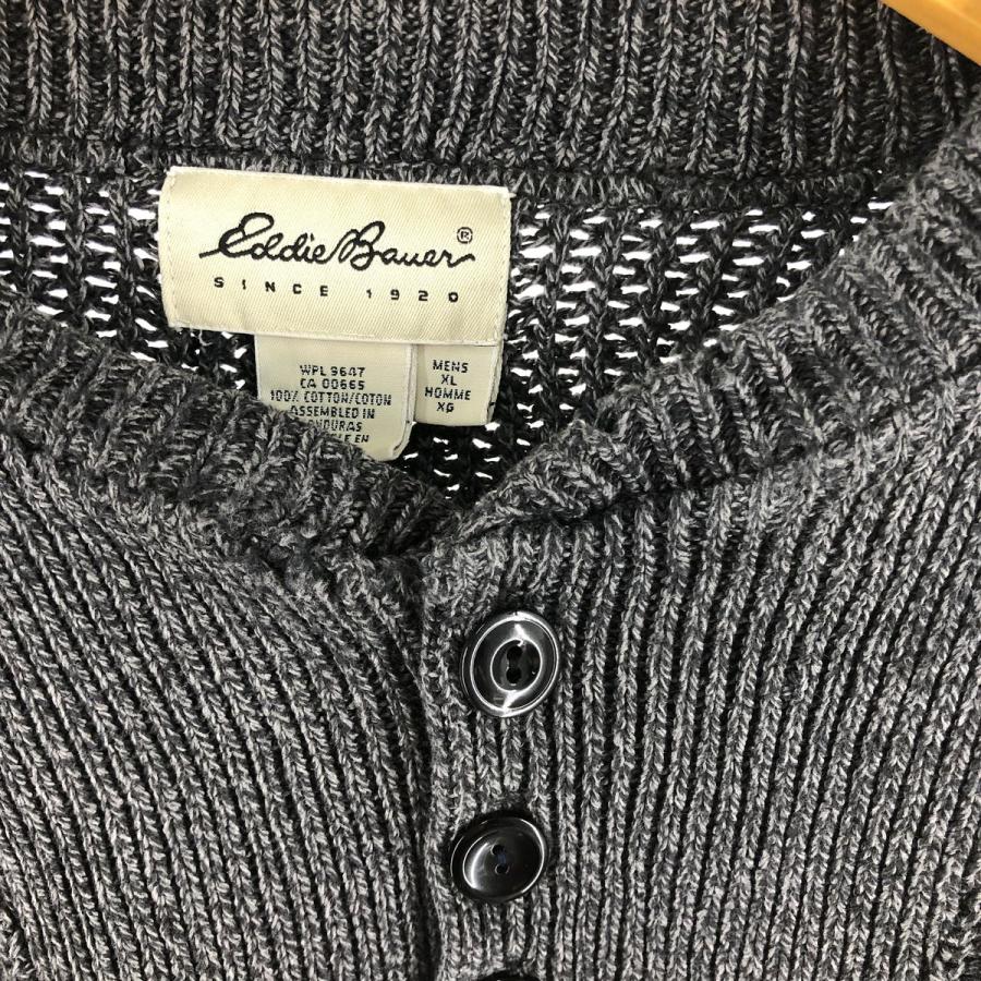 Eddie Bauer（エディーバウアー） 古着 00年代 ヘンリーネック