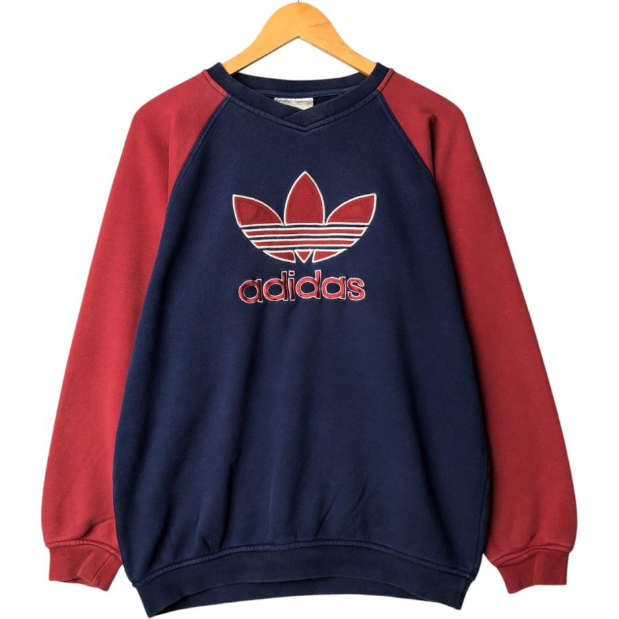 adidas（アディダス） 古着 80年代 ロゴスウェットシャツ トレーナー