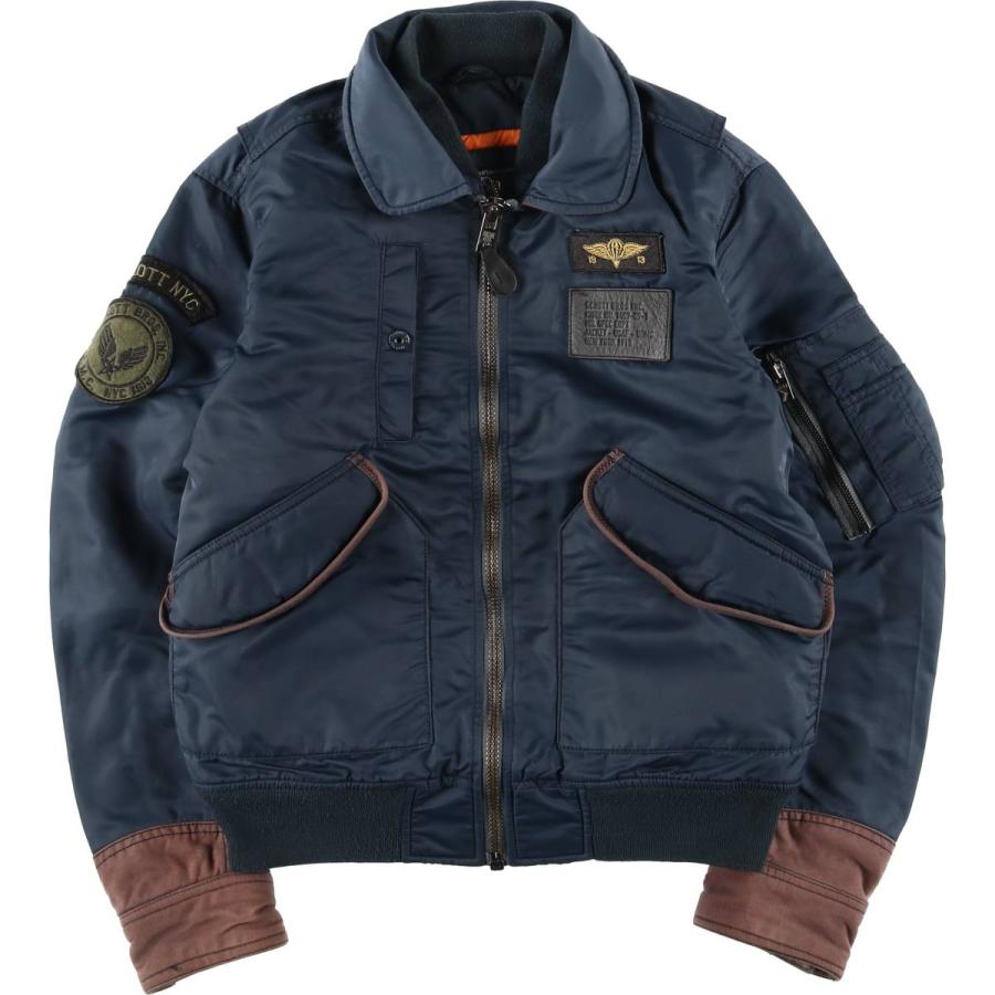 Schott N.Y.C（ショット） 古着 民間品 SCHOTT CWU-Rタイプ 中綿入り