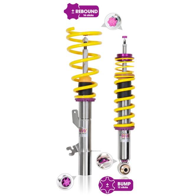 KW/カーヴェー】車高調バージョン3/フォルクスワーゲンゴルフ-7-R