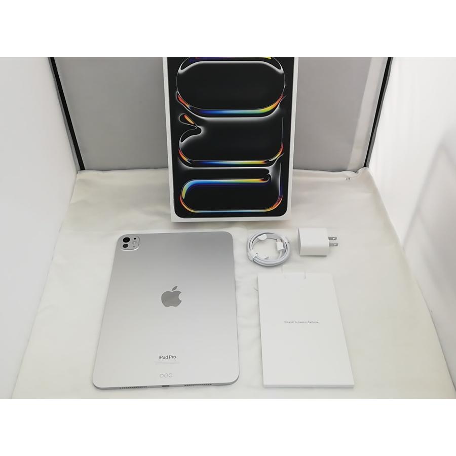 中古】Apple 【Wi-Fi】 11インチ iPad Pro（M4/2024） 256GB シルバー