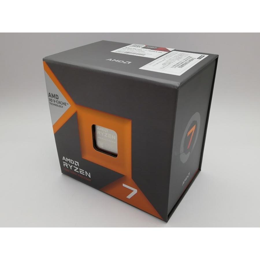 未使用】AMD Ryzen 7 7800X3D (4.2GHz/TC:5GHz) BOX AM5/8C/16T/L3