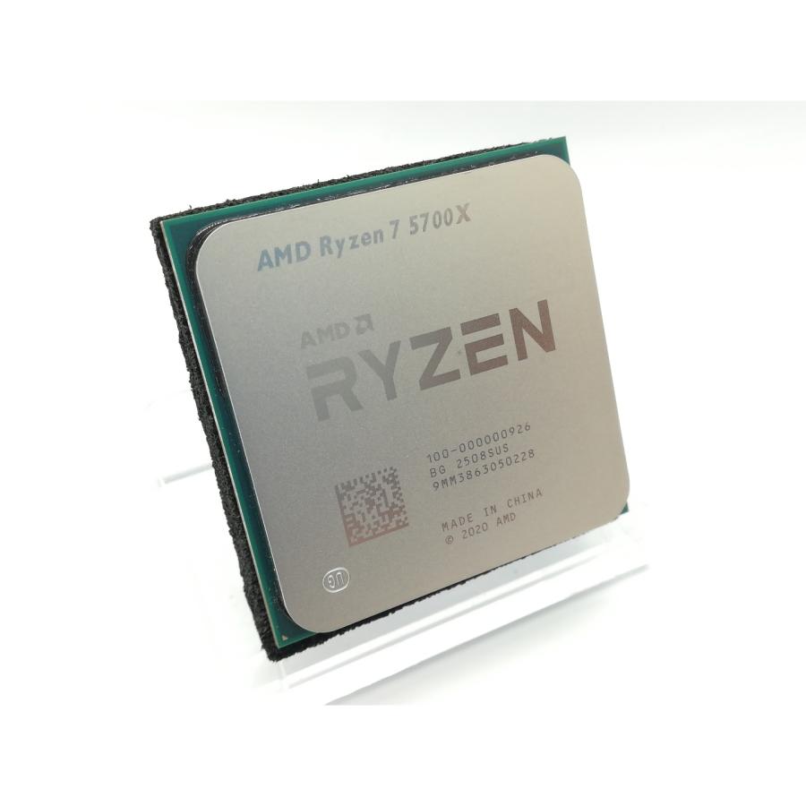 中古】AMD Ryzen 7 5700X (3.4GHz/TC:4.6GHz) bulk AM4/8C/16T/L3 32MB