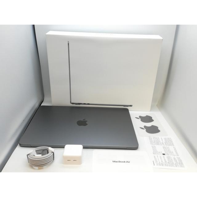 中古】Apple MacBook Air 15インチ CTO (M3,2024) シルバー M3(CPU:8C