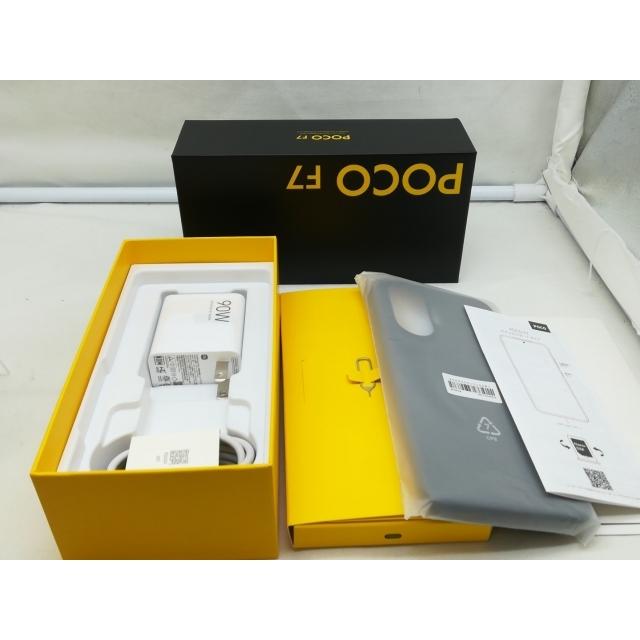 中古】Xiaomi 国内版 【SIMフリー】 Poco F7 シルバー 12GB 256GB