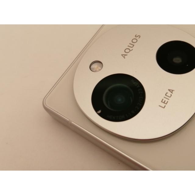 中古】SHARP docomo 【SIMフリー】 AQUOS R9 ホワイト 12GB 256GB SH