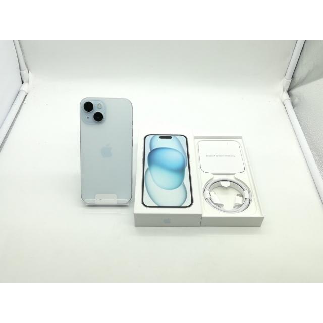 未使用】Apple docomo 【SIMフリー】 iPhone 15 128GB ブルー MTML3J/A