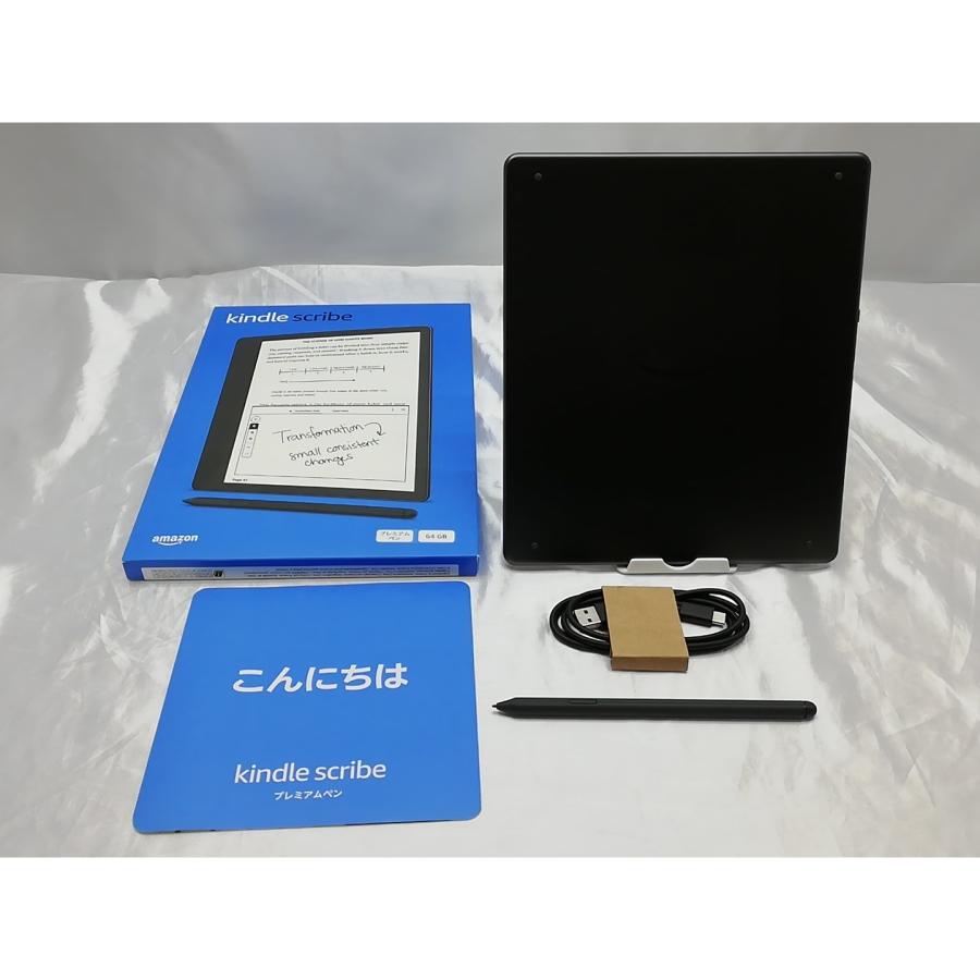 中古】Amazon Kindle Scribe (2022) 64GB プレミアムペン付き【EC