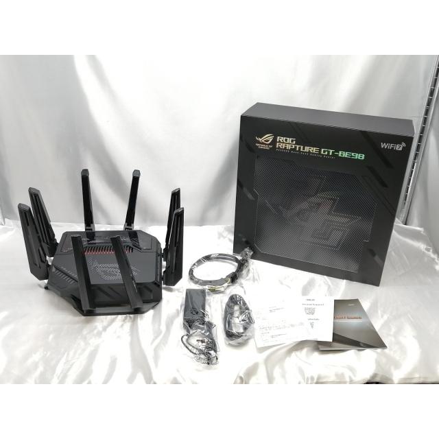 中古】ASUS ROG Rapture GT-BE98 WiFi7(11be)対応無線LANルーター/2024